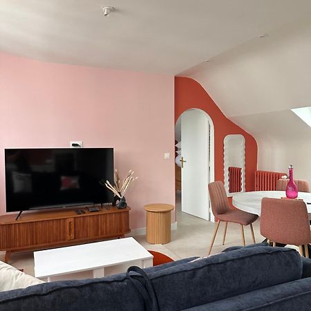 Grand Appartement Ultra Moderne Plein Centre, Plage A Pieds, Avec Parking كونكارنو المظهر الخارجي الصورة