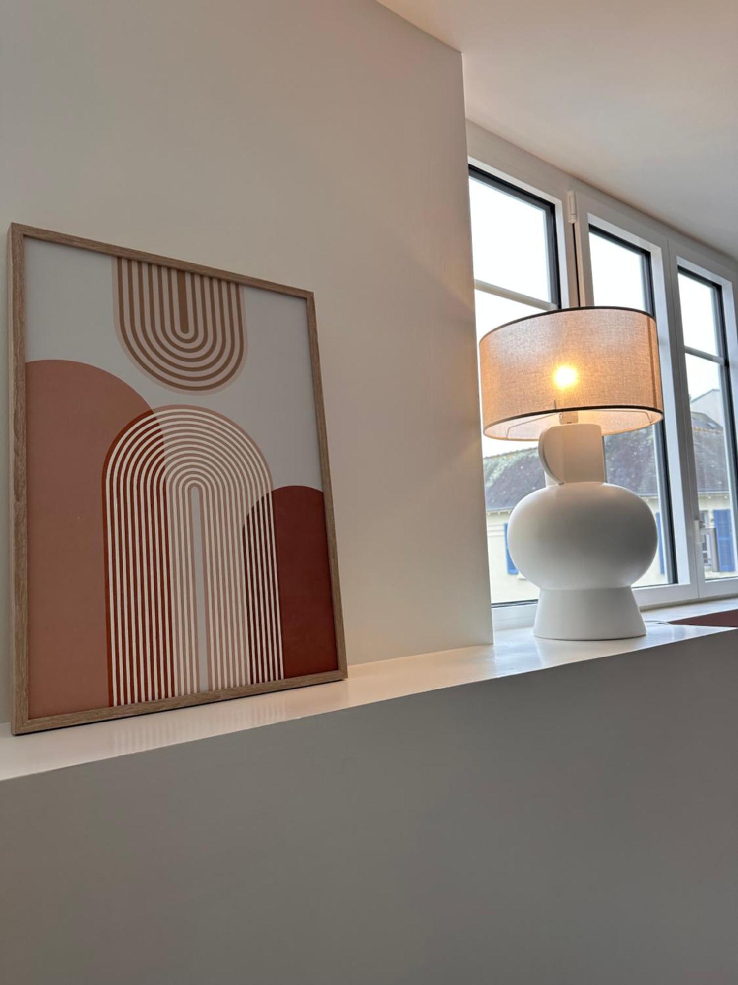 Grand Appartement Ultra Moderne Plein Centre, Plage A Pieds, Avec Parking كونكارنو الغرفة الصورة