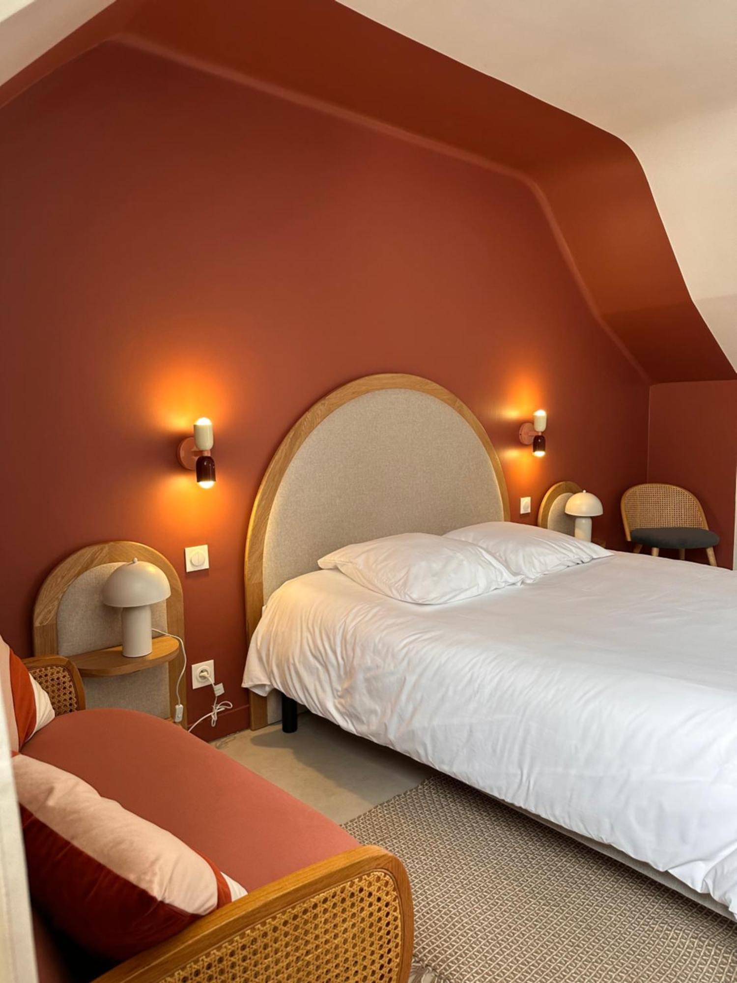 Grand Appartement Ultra Moderne Plein Centre, Plage A Pieds, Avec Parking كونكارنو الغرفة الصورة